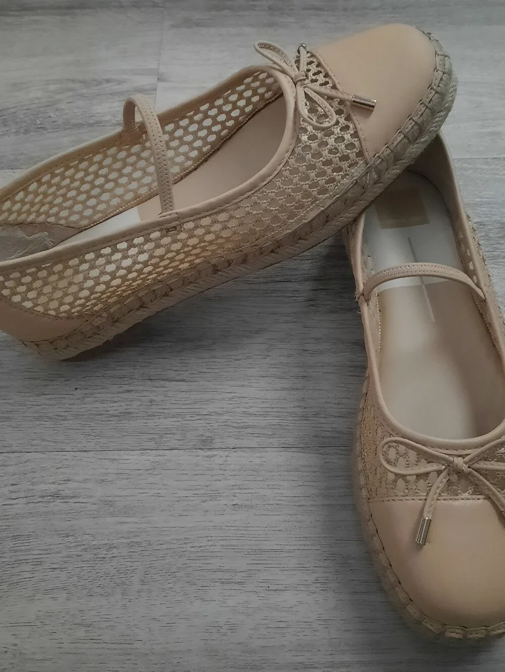 Dolce Vita Light Beige Espadrille Shoes